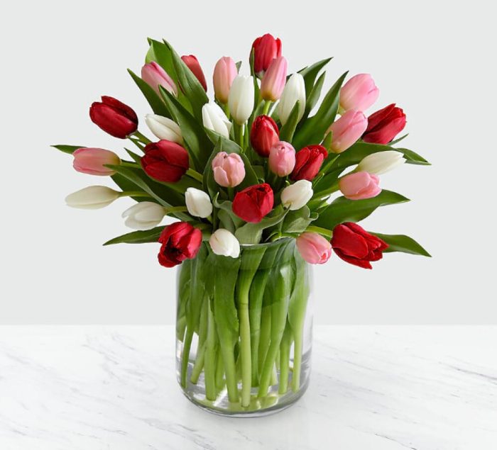 Deluxe Tulip Arrangement