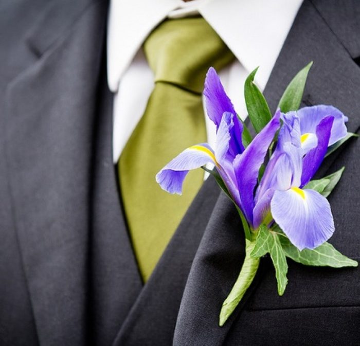 Buttonhole Duch Iris