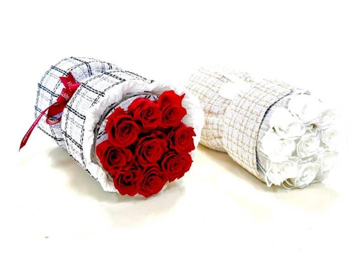 Chic Everlasting Rose Bouquet